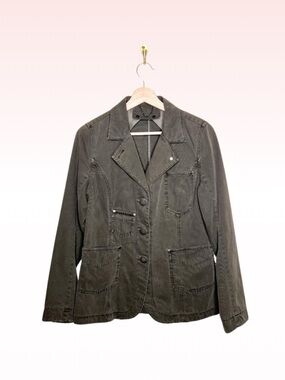 New ANORAK grey utility denim jacket (Sz S)